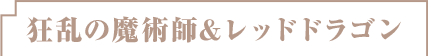 狂乱の魔術師＆レッドドラゴン