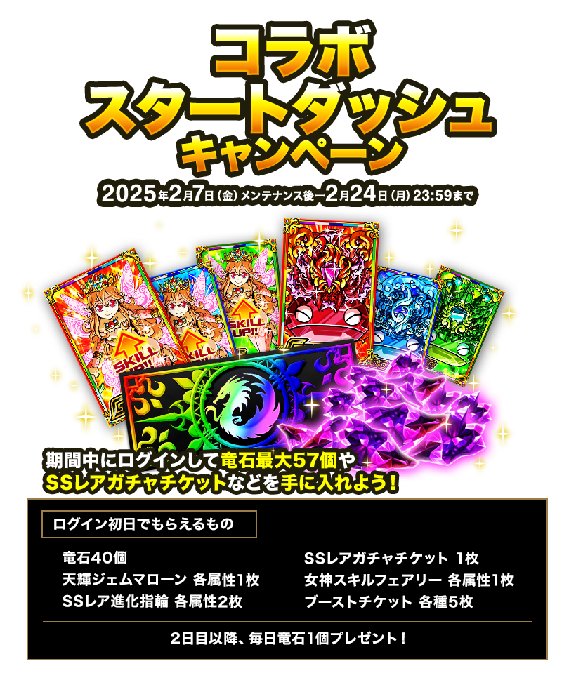 コラボスタートダッシュキャンペーン