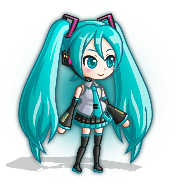 初音ミクお着替え①