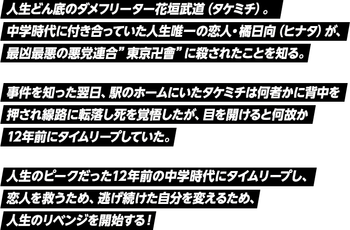 東京リベンジャーズあらすじ