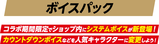 ボイスパック