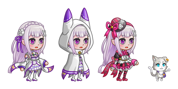 『城とドラゴン』にコラボ限定キャラ「エミリア」が登場!