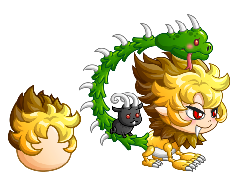 アバたまに新キャラ！キメラガール登場！