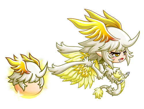 「ホワワのアバたま」に新キャラ「ホワドラガール」(CV:渡部恵子)が登場!